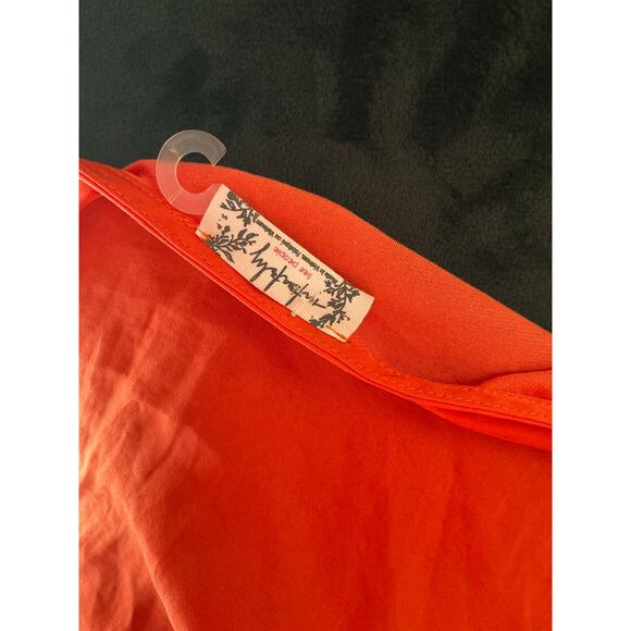 Intimately Free People Coral Scrunch Detail Slip Dress - Picture 5 of 6